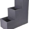 4gardenz Stone Trapsgewijs Plantenbak Voor Buiten 27x60x60 Cm - Grijs