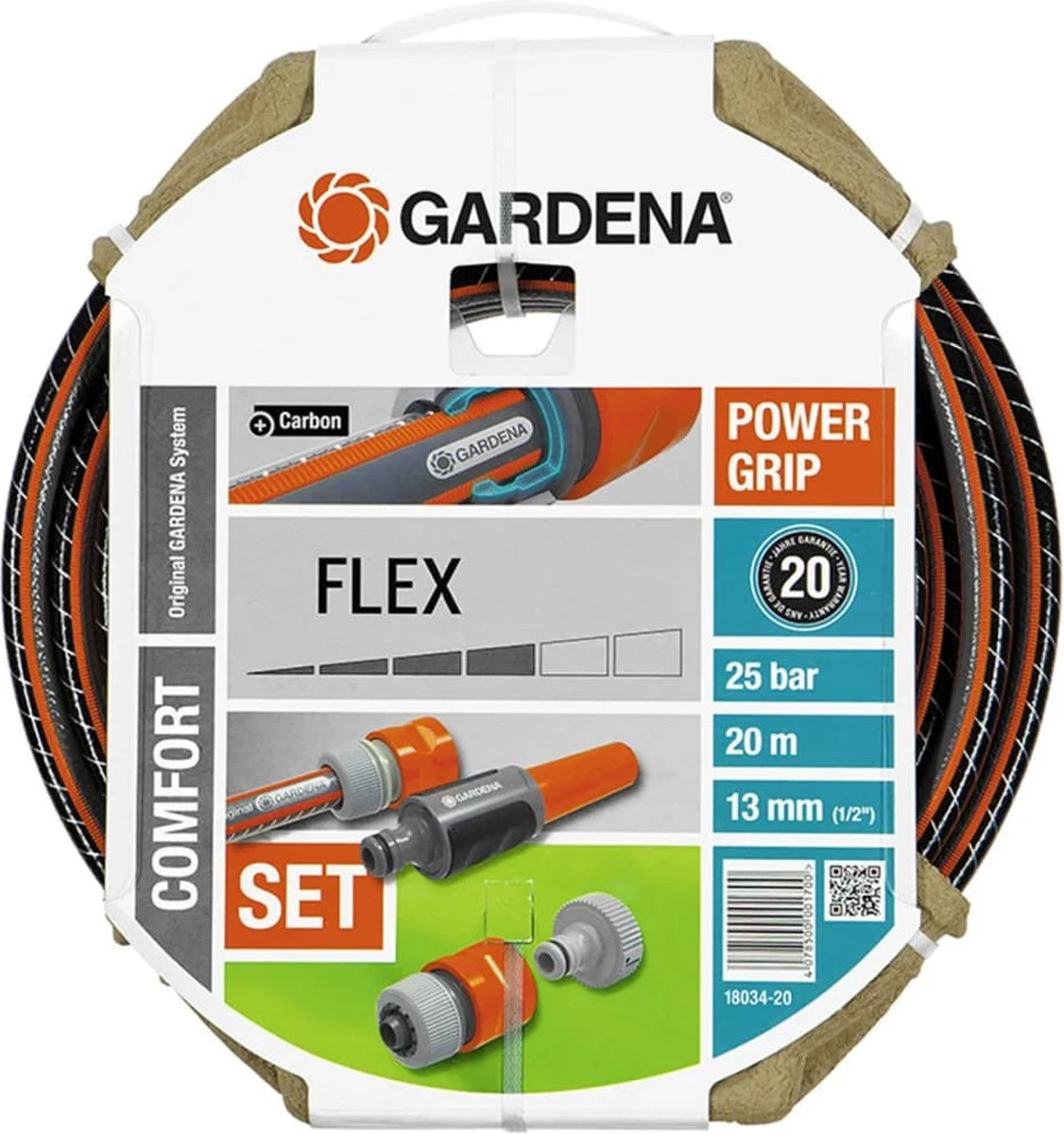 GARDENA - Comfort FLEX - 6-delige Tuinslangset Tuinslang - 20 Meter - 13 Mm - Afbeelding 2