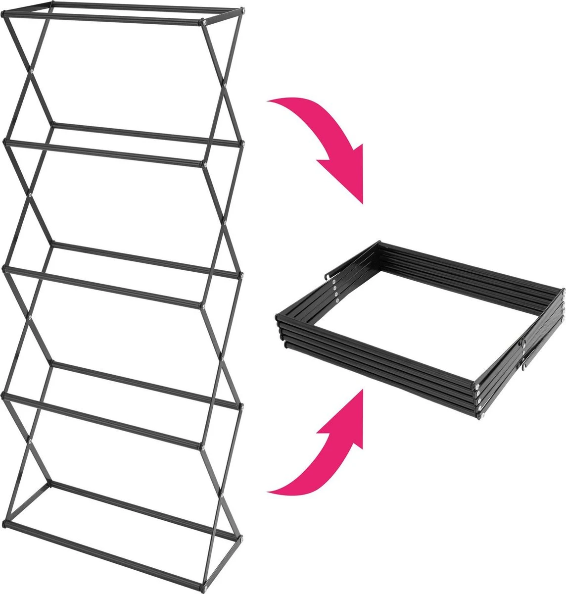 Tectake - Verticaal Plantenrek Met 4 Bakken - 403445 - Afbeelding 8