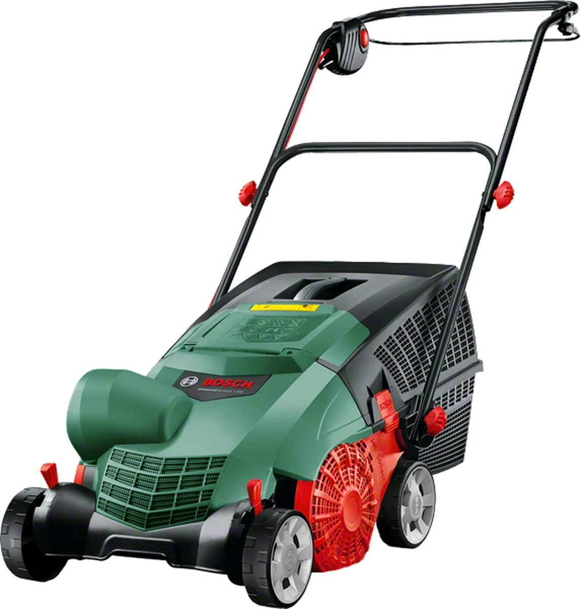 Bosch UniversalVerticut 1100 Verticuteermachine - Op Snoer - 1100 W - 32 Cm Maaibreedte - Met 50 Liter Opvangbak - Afbeelding 8