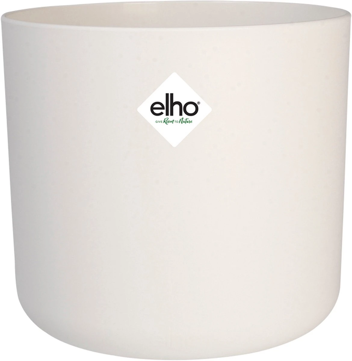 Elho B.for Soft Rond 30 - Bloempot Voor Binnen - Ø 29.5 X H 27.6 Cm - Wit - Afbeelding 2