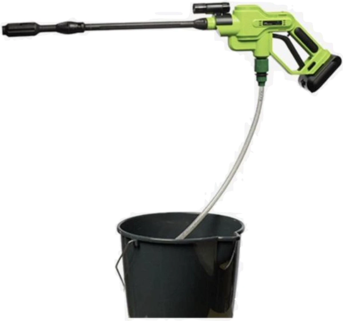 Aqua Hogedrukreiniger Op Accu - Draadloos - Voor Auto, Tuin, Terras En Raam - Afbeelding 2