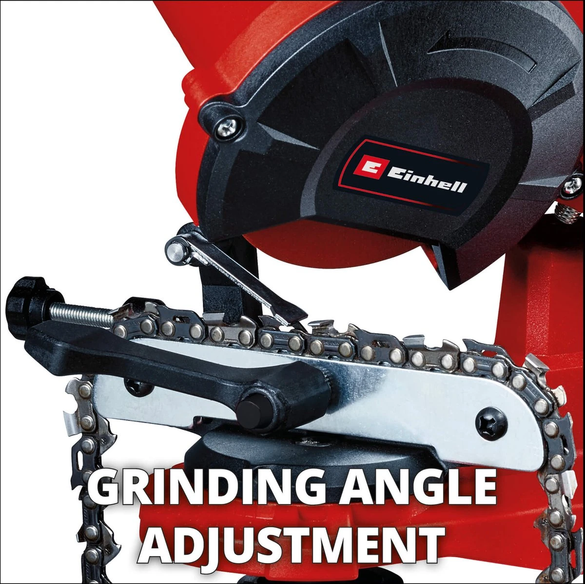 Einhell Kettingslijper GC-CS 85 E (85 W - 5500 /min - Slijphoekverstelling W. Schaal - Kettingspanner - Dieptebegrenzer Incl. Slijpschijf) - Afbeelding 4