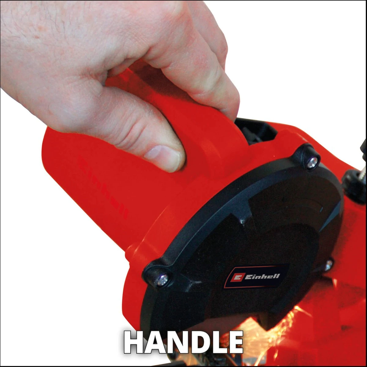 Einhell Kettingslijper GC-CS 85 E (85 W - 5500 /min - Slijphoekverstelling W. Schaal - Kettingspanner - Dieptebegrenzer Incl. Slijpschijf) - Afbeelding 3