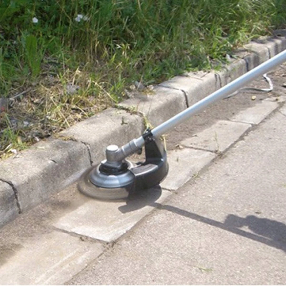 Merkloos Onkruidborstel - Voegenborstel - Elektrisch - Bosmaaier - Staalborstel - Universeel - 20cm - Afbeelding 4