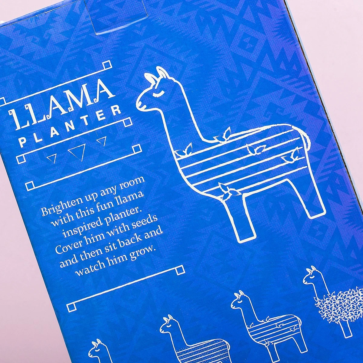 Gift Republic Lama Bloempot Met Zaadjes - Afbeelding 3