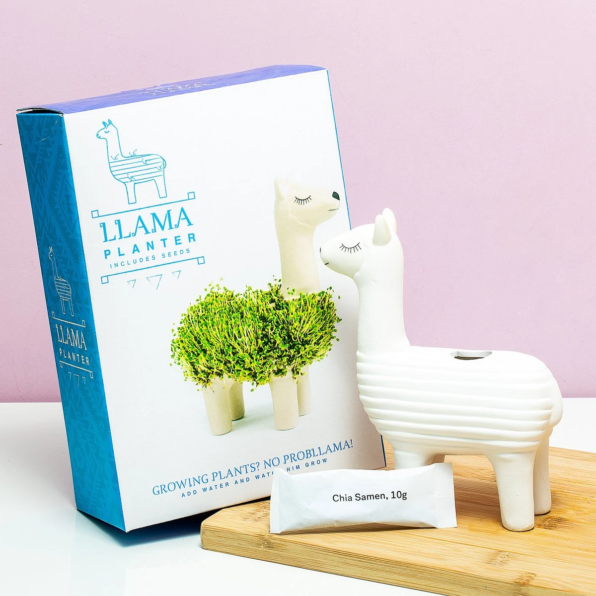 Gift Republic Lama Bloempot Met Zaadjes - Afbeelding 5