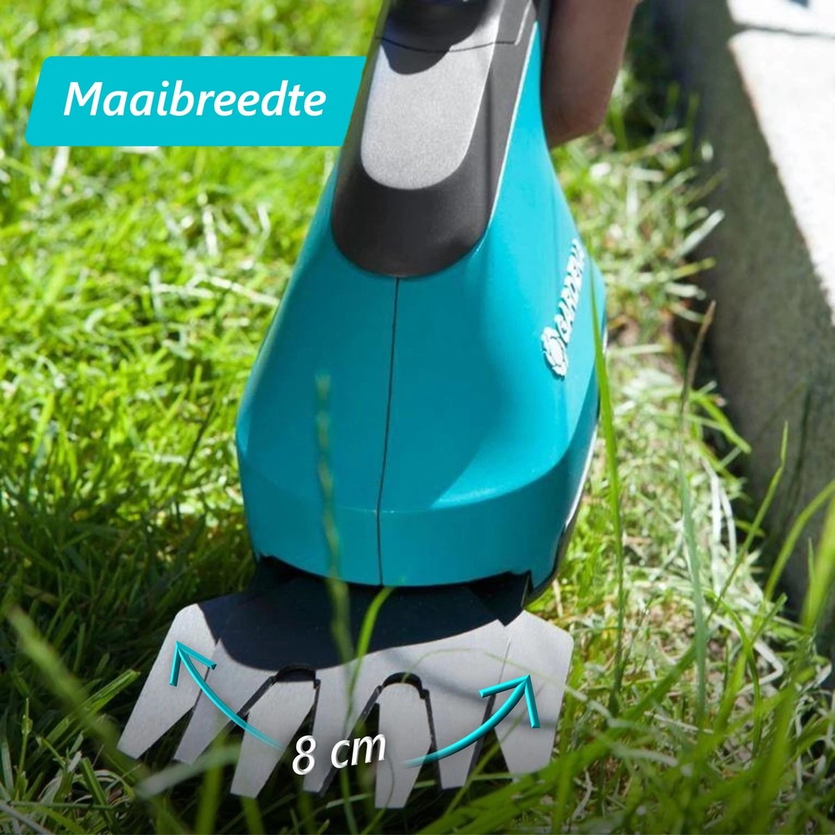 GARDENA AccuCut Li - Grasschaar - 8 Cm Maaibreedte - Afbeelding 5