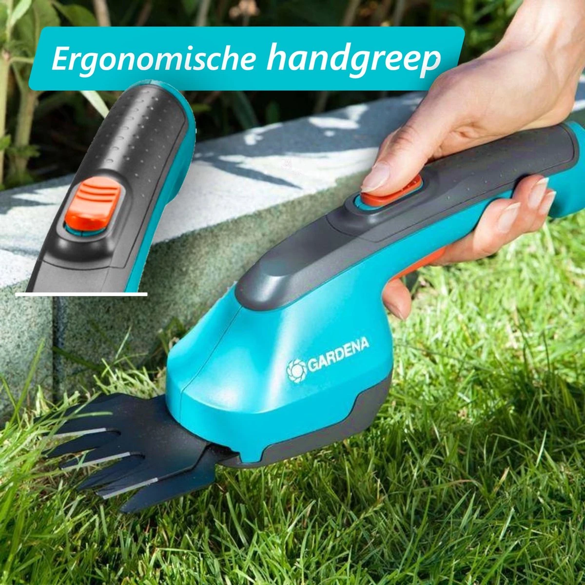 GARDENA AccuCut Li - Grasschaar - 8 Cm Maaibreedte - Afbeelding 6