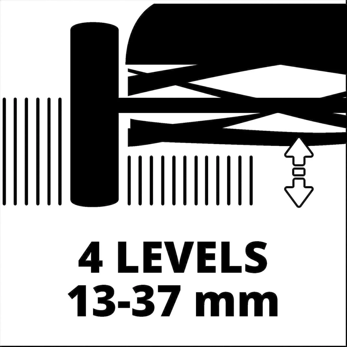 Einhell Kooimesmaaier - GC-HM 300 - Handmaaier - 30cm - 16L - Afbeelding 7