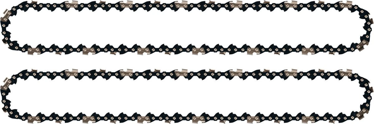 Parkside Reserve Kettingzaagketting - Type: 16 Inch - Set: 2 Stuks - Kenmerk: Hoge Zaagkwaliteit - Betrouwbare Semi-beiteltandketting - Lage Trillingen En Terugslag - Duurzaam En Slijtvast