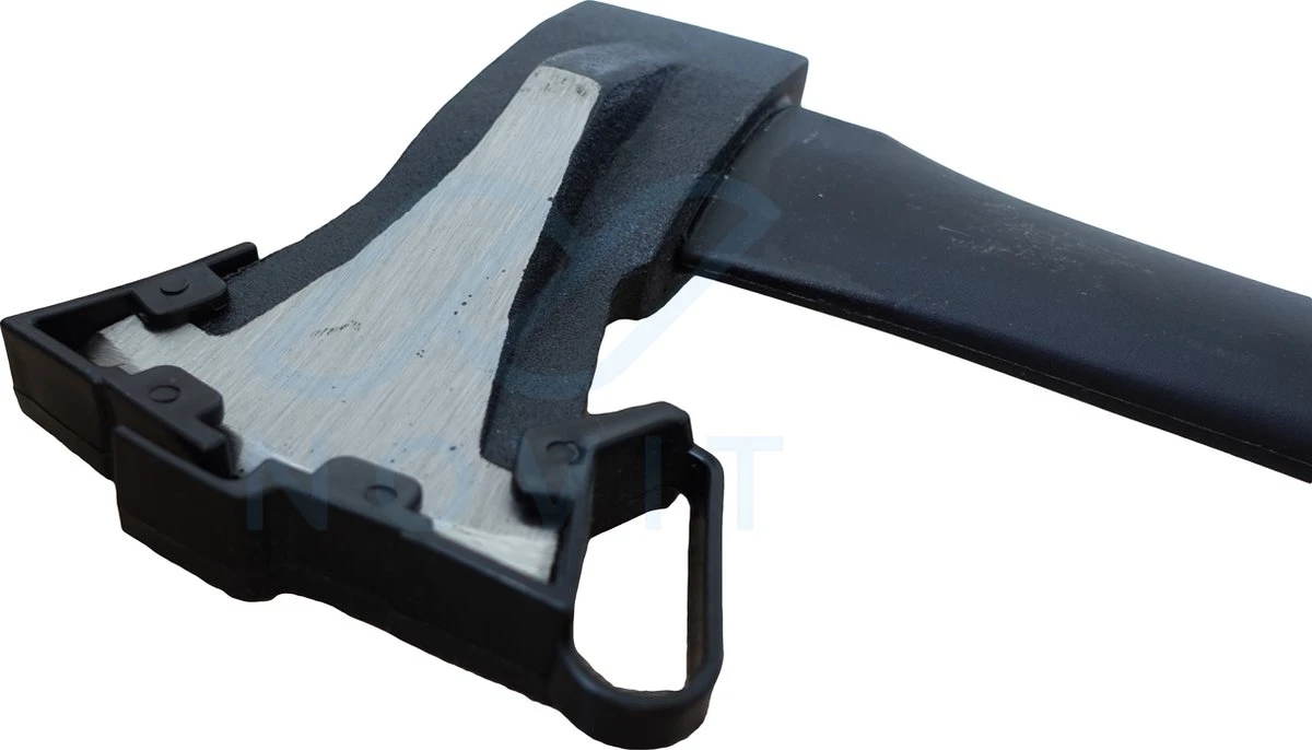 Novit Kloofbijl 1kg - Bijl Met Fiber Handvat - Handbijl - Hakbijl - Afbeelding 2