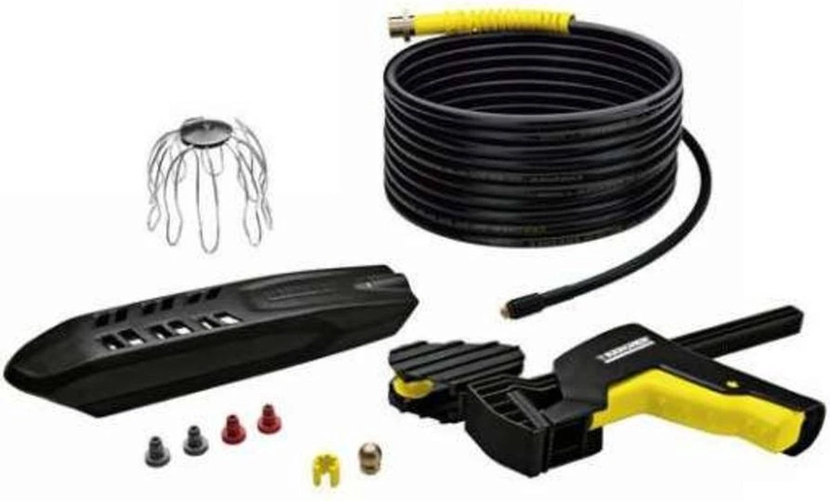 Kärcher PC 20 Dakgoot-/Rioolset - 20M - 4 Achterwaartse Hogedruksproeiers - Afbeelding 7