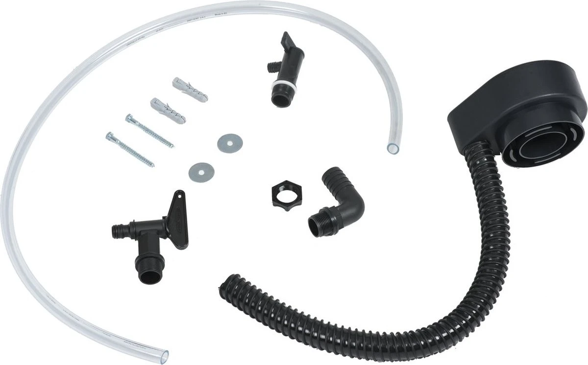 Garden Muurtank Regenton Antraciet 320l - ThuisTuinieren.nl - Afbeelding 2