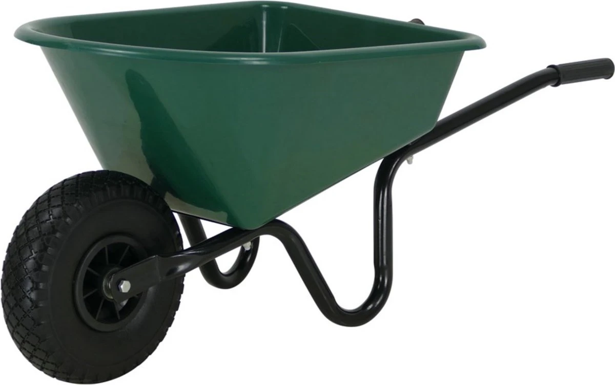 MM Eurotool Kinderkruiwagen Metaal Met Kunststof Bak - Groen