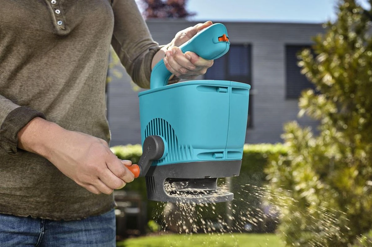 GARDENA - Handstrooier M - Strooikar- 100m2 - 1.8 Liter - Afbeelding 3