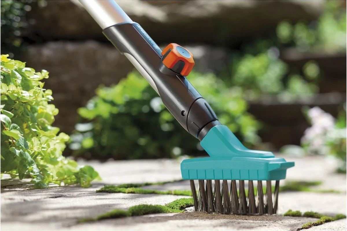 GARDENA Combisysteem Voegenborstel M Metaal - Aanbevolen Steellengte 130 /150 Cm - Afbeelding 3