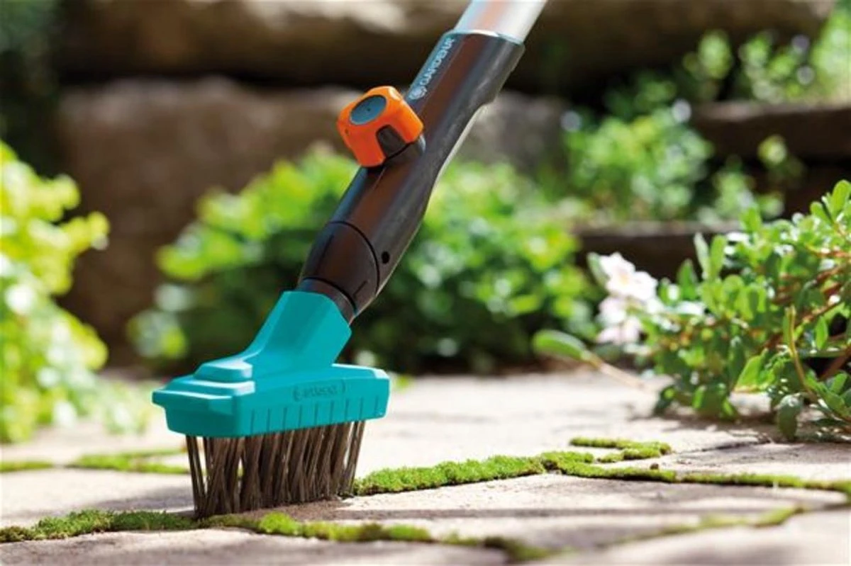 GARDENA Combisysteem Voegenborstel M Metaal - Aanbevolen Steellengte 130 /150 Cm - Afbeelding 9