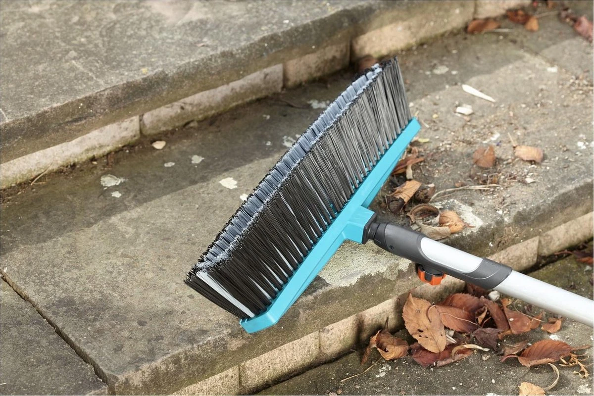 GARDENA Combi System Straatbezem - Aanbevolen Steellengte 130-150 Cm - Afbeelding 4