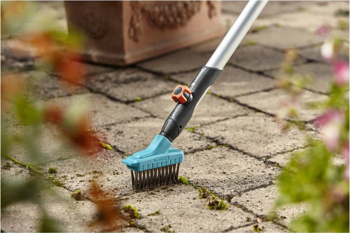 GARDENA Combisysteem Voegenborstel M Metaal - Aanbevolen Steellengte 130 /150 Cm - Afbeelding 5