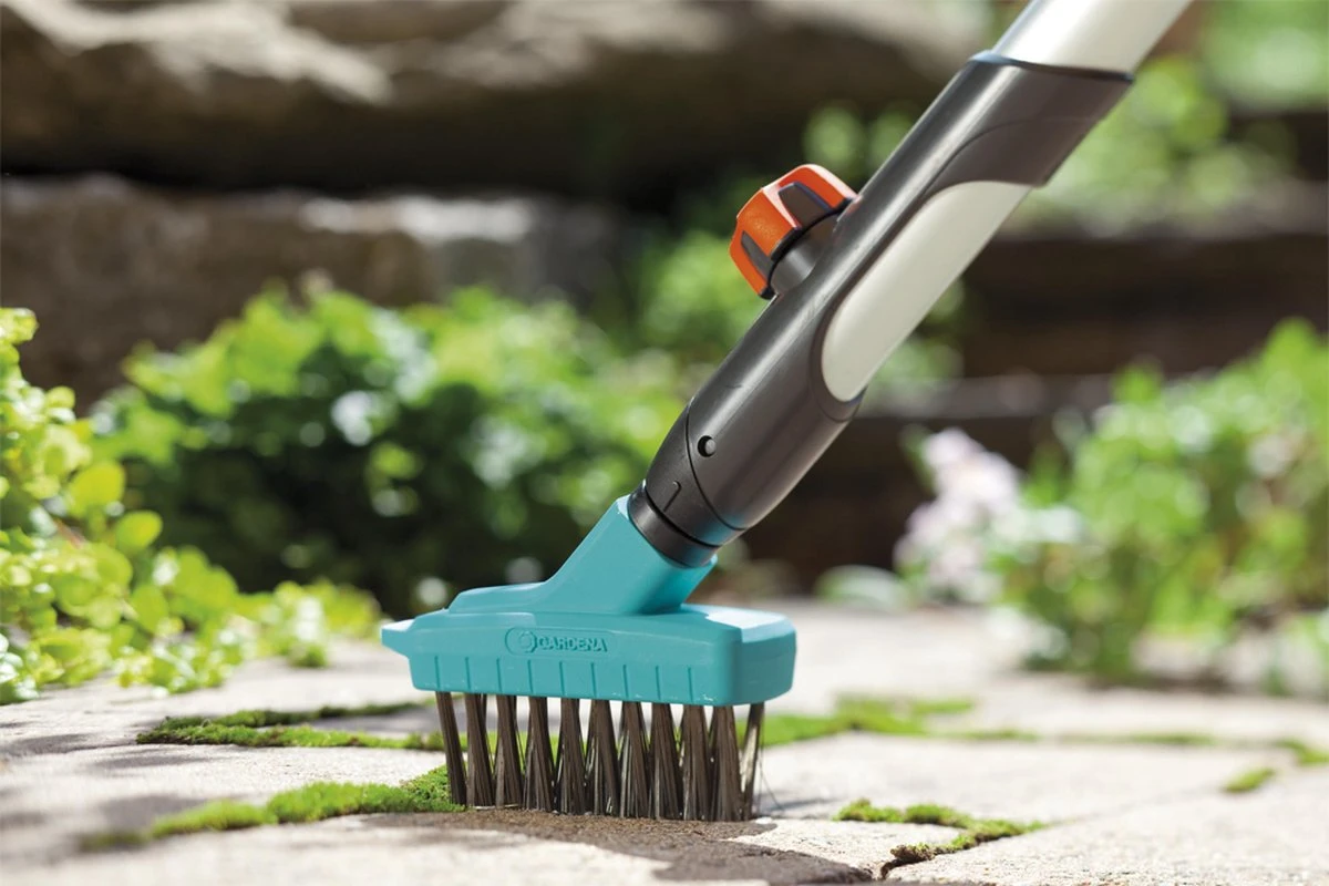 GARDENA Combisysteem Voegenborstel M Metaal - Aanbevolen Steellengte 130 /150 Cm - Afbeelding 11