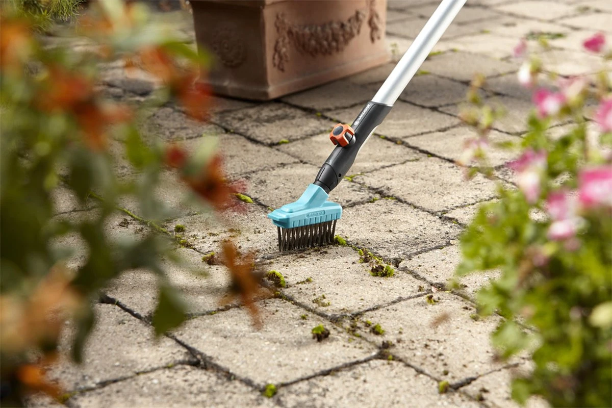 GARDENA Combisysteem Voegenborstel M Metaal - Aanbevolen Steellengte 130 /150 Cm - Afbeelding 14