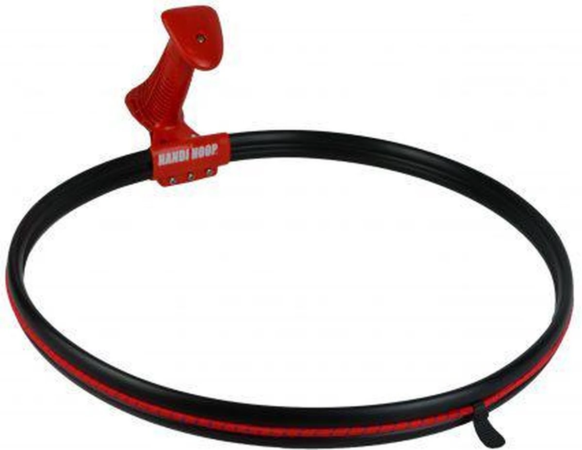 Handihoop Afvalring - Afvalzak Ring - Vuilniszak Ring Met Elastiek - Ergonomisch Handvat - Afbeelding 4