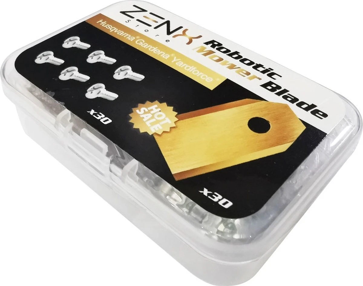 Titanium Robot Grasmaaier Mesjes Voor Husqvarna Automower, Gardena Robotmaaiers - Afbeelding 7