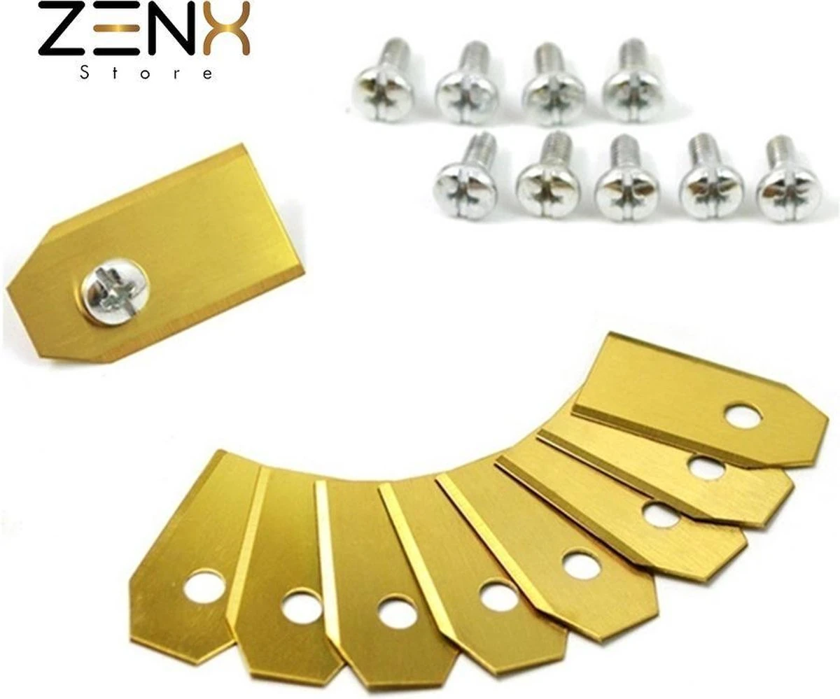 Titanium Robot Grasmaaier Mesjes Voor Husqvarna Automower, Gardena Robotmaaiers - Afbeelding 4