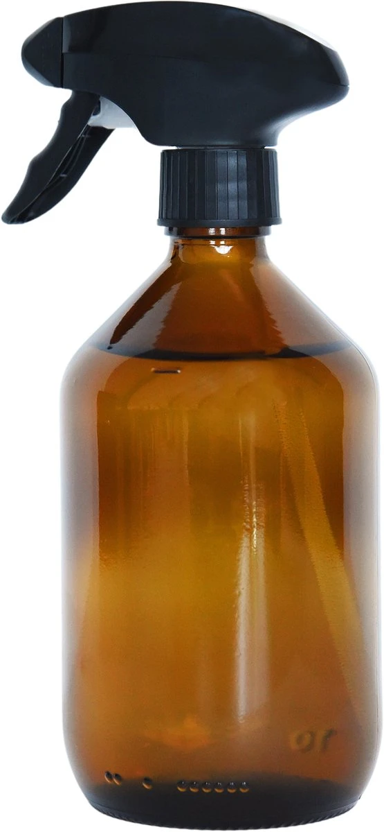24DOTS Living Plantenspuit | 500 Ml Bruin Amber Glas | Plantensproeier | Plantenspuit Binnen | Waterverstuiver | Vernevelaar