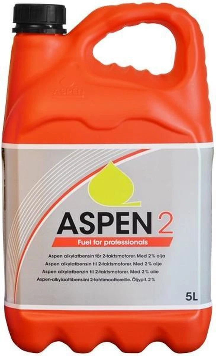 Aspen 2 FRT 5 Liter Schone Alkylaatbenzine Voor Tweetaktmotoren - Afbeelding 5