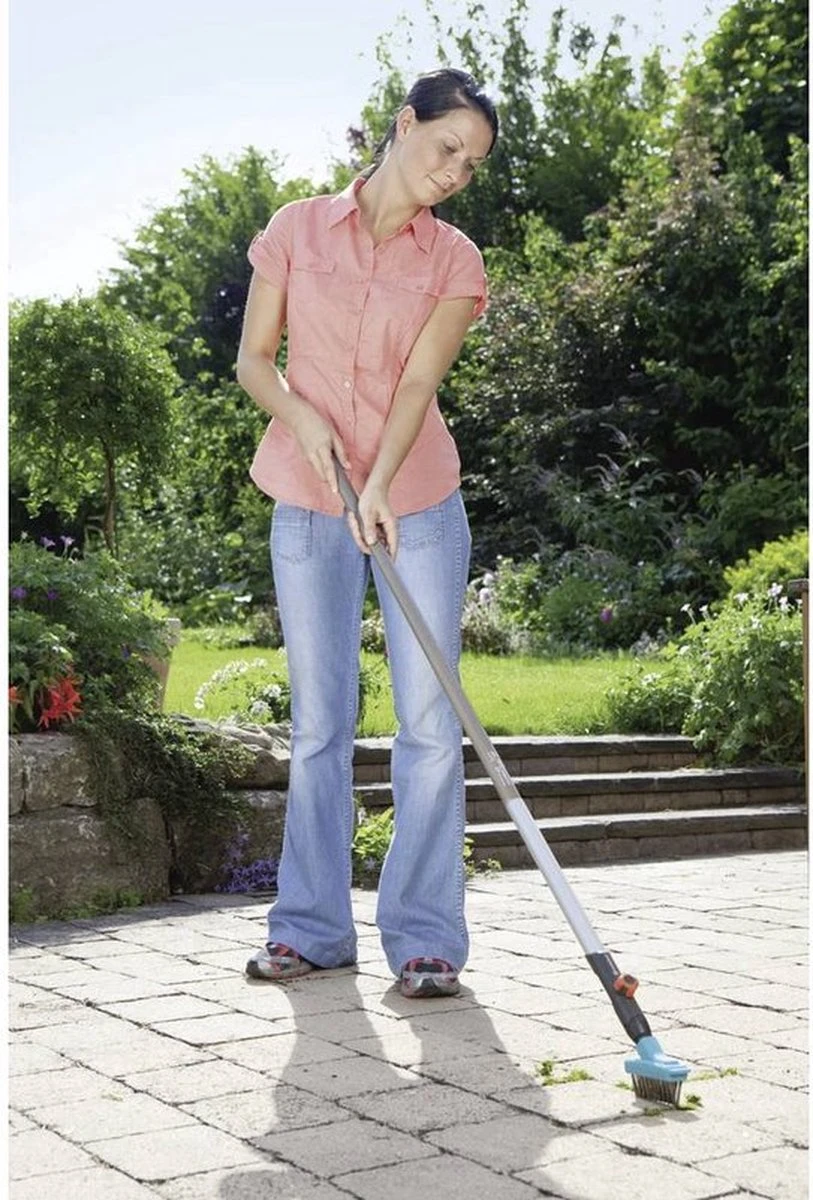 GARDENA Combisysteem Voegenborstel M Metaal - Aanbevolen Steellengte 130 /150 Cm - Afbeelding 15